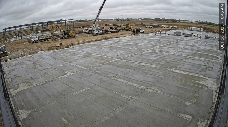 Large commercial concrete project completed