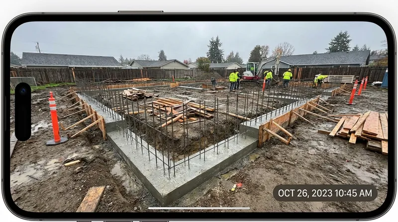 Professional foundation installation